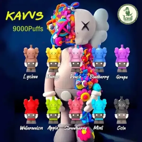 Hikevape Kaws 9000 Puffs 5%