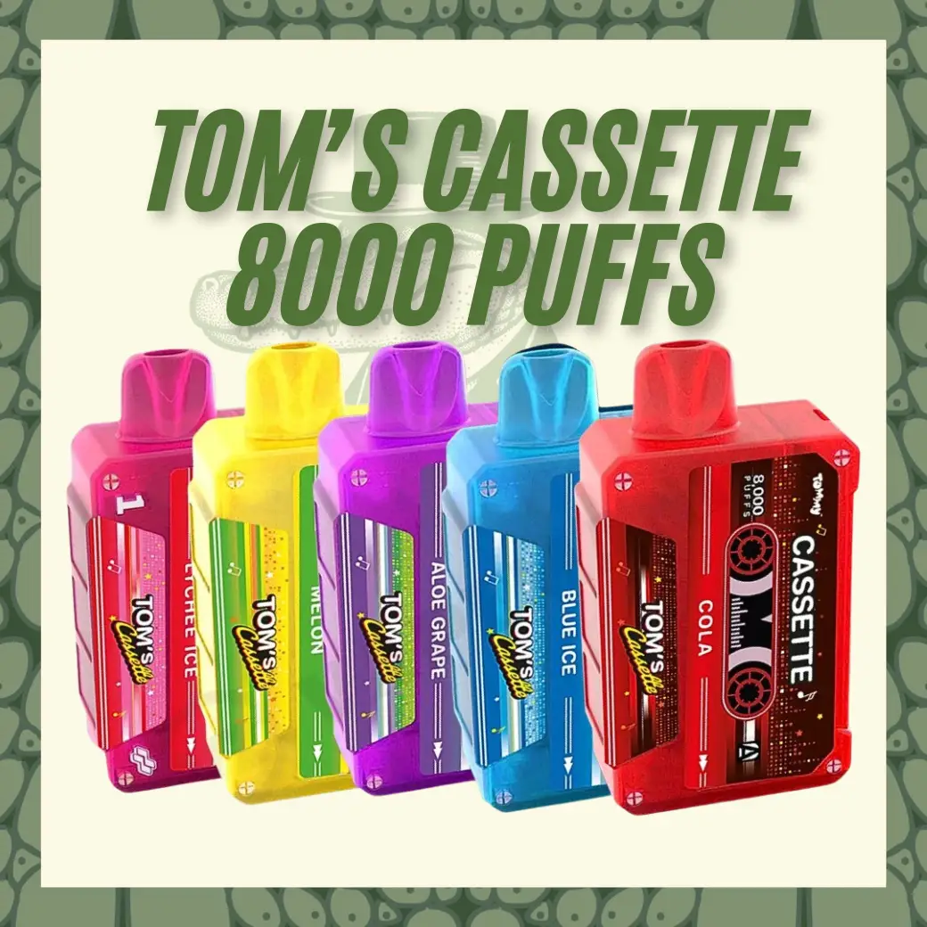 TOM’S Cassette 8000 Puffs