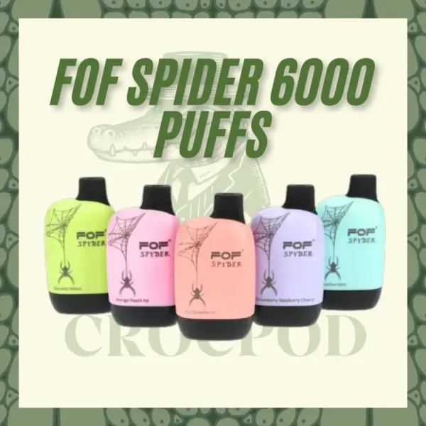 fof spider 6000 puffs