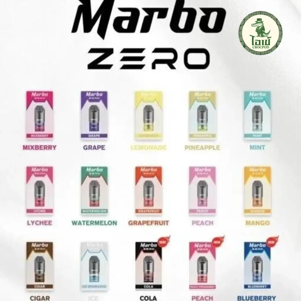 หัวพอต marbo zero nic 3%